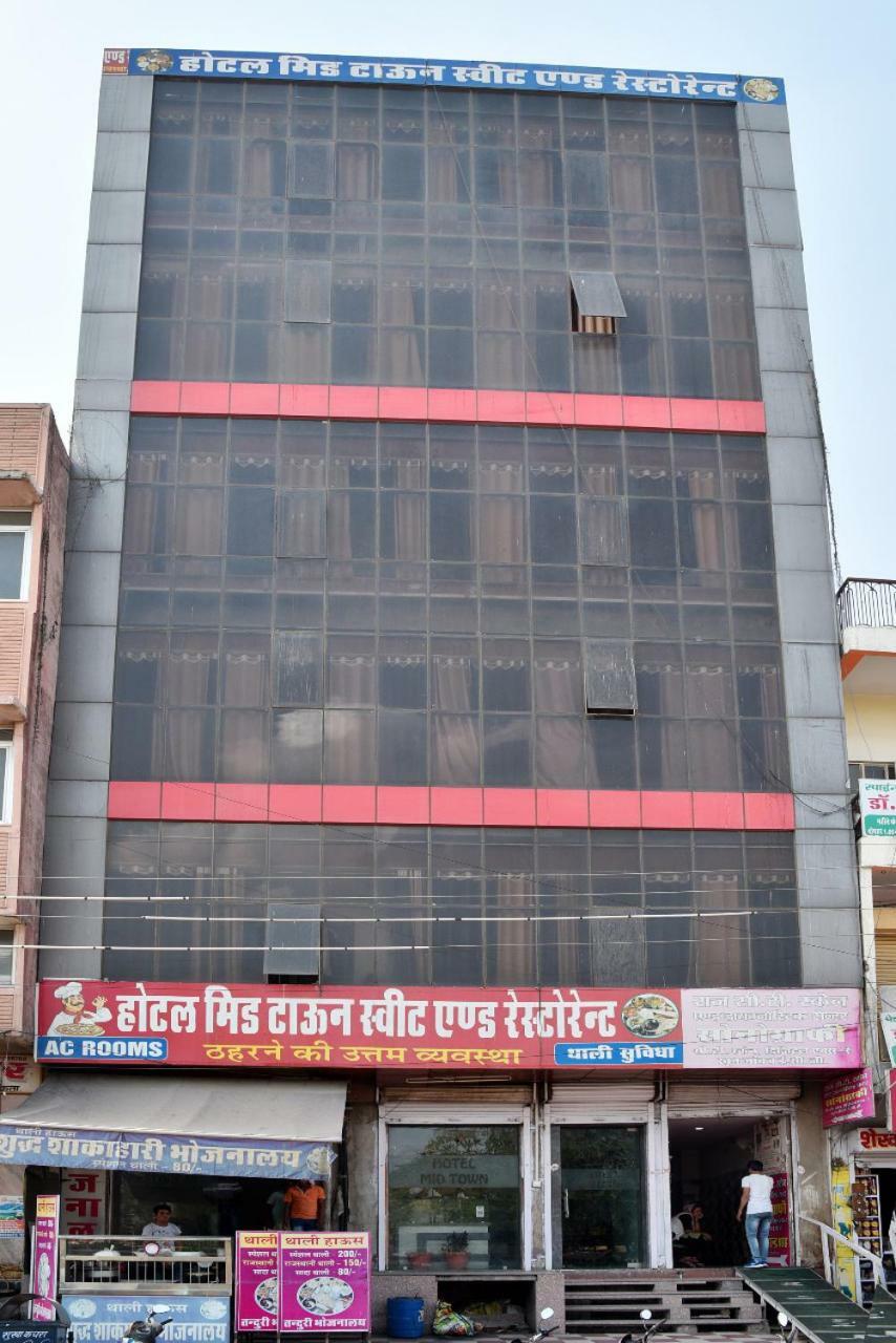 Hotel Midtown & Restaurant Jhunjhunu المظهر الخارجي الصورة